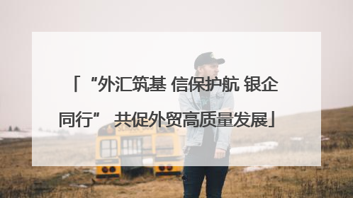“外汇筑基 信保护航 银企同行” 共促外贸高质量发展