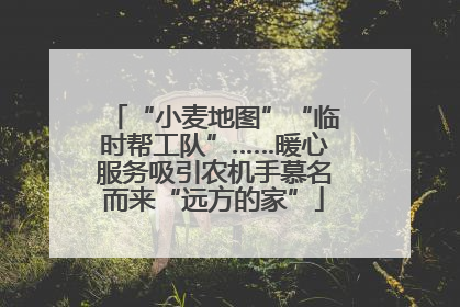 “小麦地图”“临时帮工队”……暖心服务吸引农机手慕名而来“远方的家”