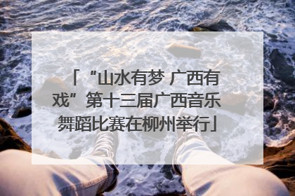 “山水有梦 广西有戏”第十三届广西音乐舞蹈比赛在柳州举行