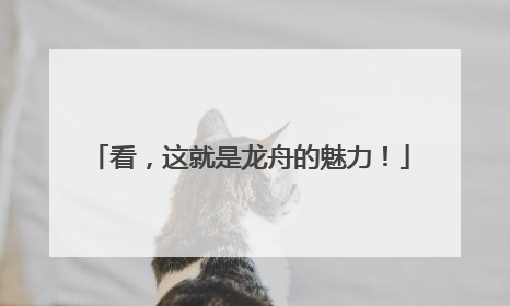看，这就是龙舟的魅力！