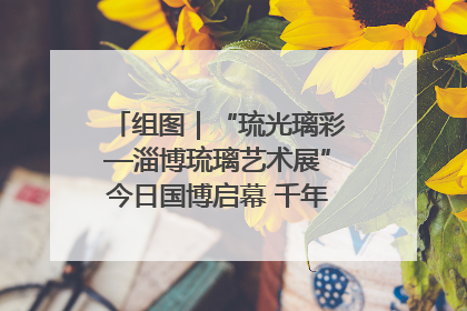 组图｜“琉光璃彩—淄博琉璃艺术展”今日国博启幕 千年窑火绽放京城