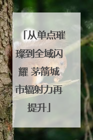 从单点璀璨到全域闪耀 茅箭城市辐射力再提升