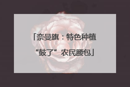 奈曼旗：特色种植“鼓了”农民腰包