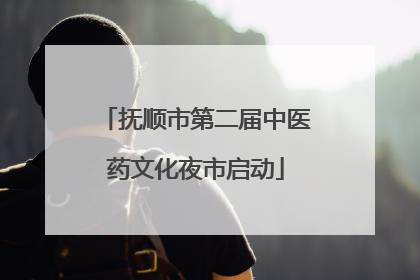 抚顺市第二届中医药文化夜市启动