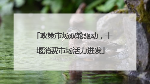 政策市场双轮驱动，十堰消费市场活力迸发