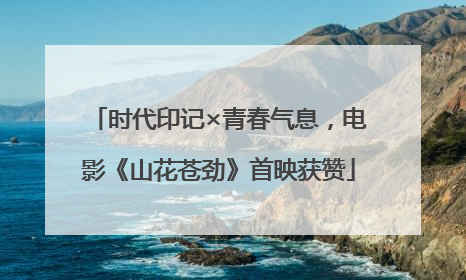 时代印记×青春气息，电影《山花苍劲》首映获赞