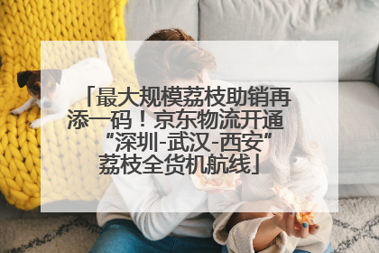 最大规模荔枝助销再添一码！京东物流开通“深圳-武汉-西安” 荔枝全货机航线