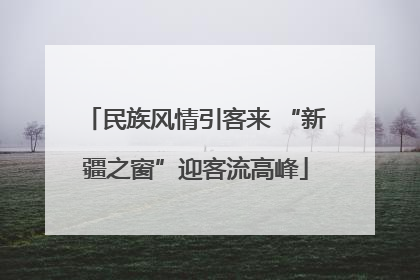 民族风情引客来 “新疆之窗”迎客流高峰