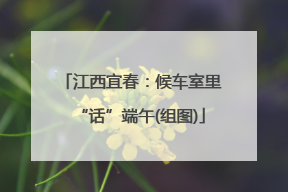 江西宜春：候车室里“话”端午(组图)