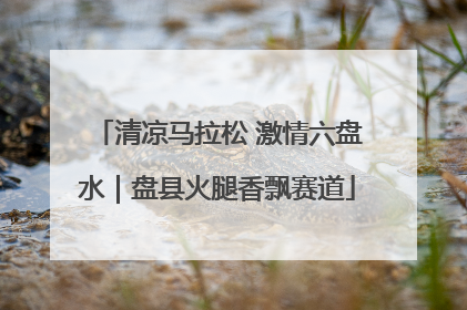 清凉马拉松 激情六盘水｜盘县火腿香飘赛道