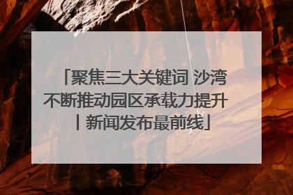 聚焦三大关键词 沙湾不断推动园区承载力提升丨新闻发布最前线
