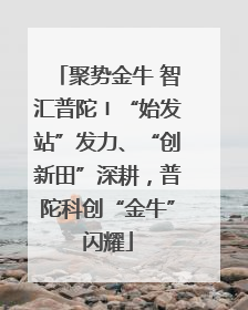 聚势金牛 智汇普陀〡“始发站”发力、“创新田”深耕，普陀科创“金牛”闪耀