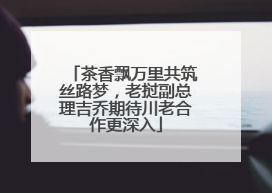 茶香飘万里共筑丝路梦，老挝副总理吉乔期待川老合作更深入