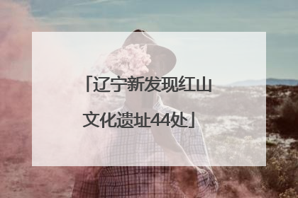 辽宁新发现红山文化遗址44处