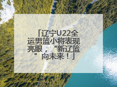 辽宁U22全运男篮小将表现亮眼，“新辽篮”向未来！