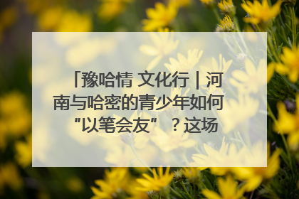 豫哈情 文化行｜河南与哈密的青少年如何 “以笔会友”？这场书画展藏着答案