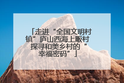 走进“全国文明村镇”庐山西海上畈村 探寻和美乡村的“幸福密码”
