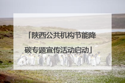 陕西公共机构节能降碳专题宣传活动启动