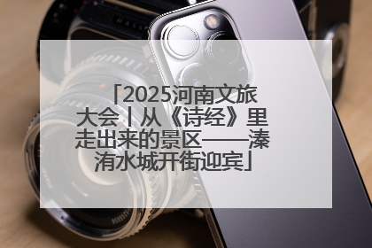 2025河南文旅大会丨从《诗经》里走出来的景区——溱洧水城开街迎宾