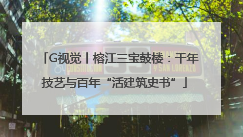 G视觉丨榕江三宝鼓楼：千年技艺与百年“活建筑史书”